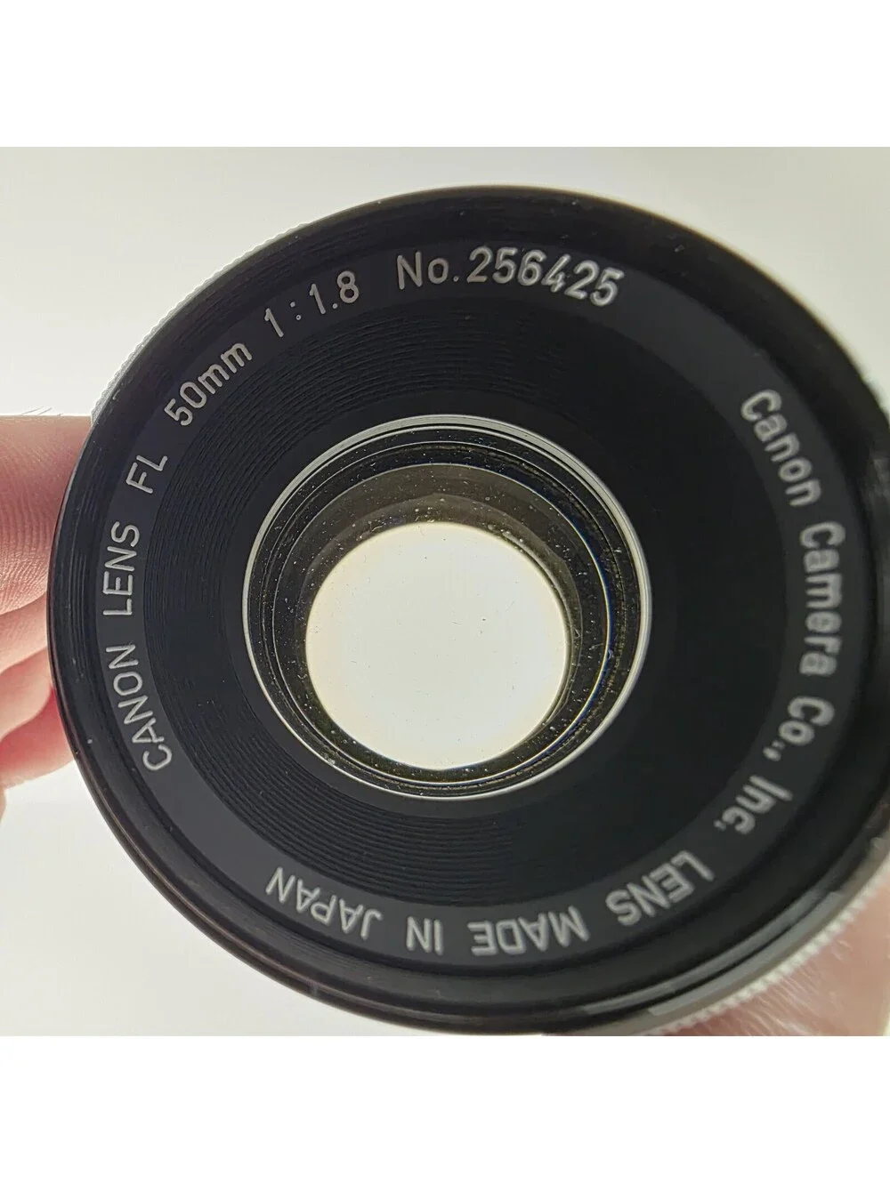 Canon FL 50mm f/1.8 Prime 35mm Film Camera Lens FL Mount Manual Focus